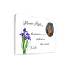 Plaque funéraire plaque-funeraire-iris 8 Plaquedeces.fr